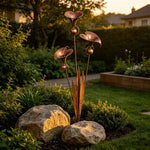 Copper Bloom Garden Stakes