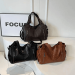 Chic Leather Bag 'Madison'™ | Snygg axelremsväska