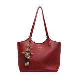 Eco Chic Leather Bag 'Georgia'™ | Elegant väska med stor kapacitet