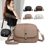 Crossbody Leather Lightweight Bag 'Aurora'™ | Stilren axelremsväska